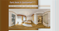 Desktop Screenshot of parkhotel.hu
