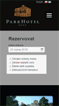 Mobile Screenshot of parkhotel.cz