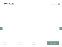 Tablet Screenshot of parkhotel.nl